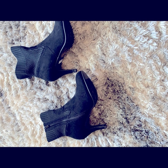 torrid Shoes - Torrid faux suede sweater boots